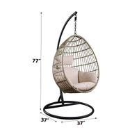 Vasant - Patio Swing Chair - Beige ACME 