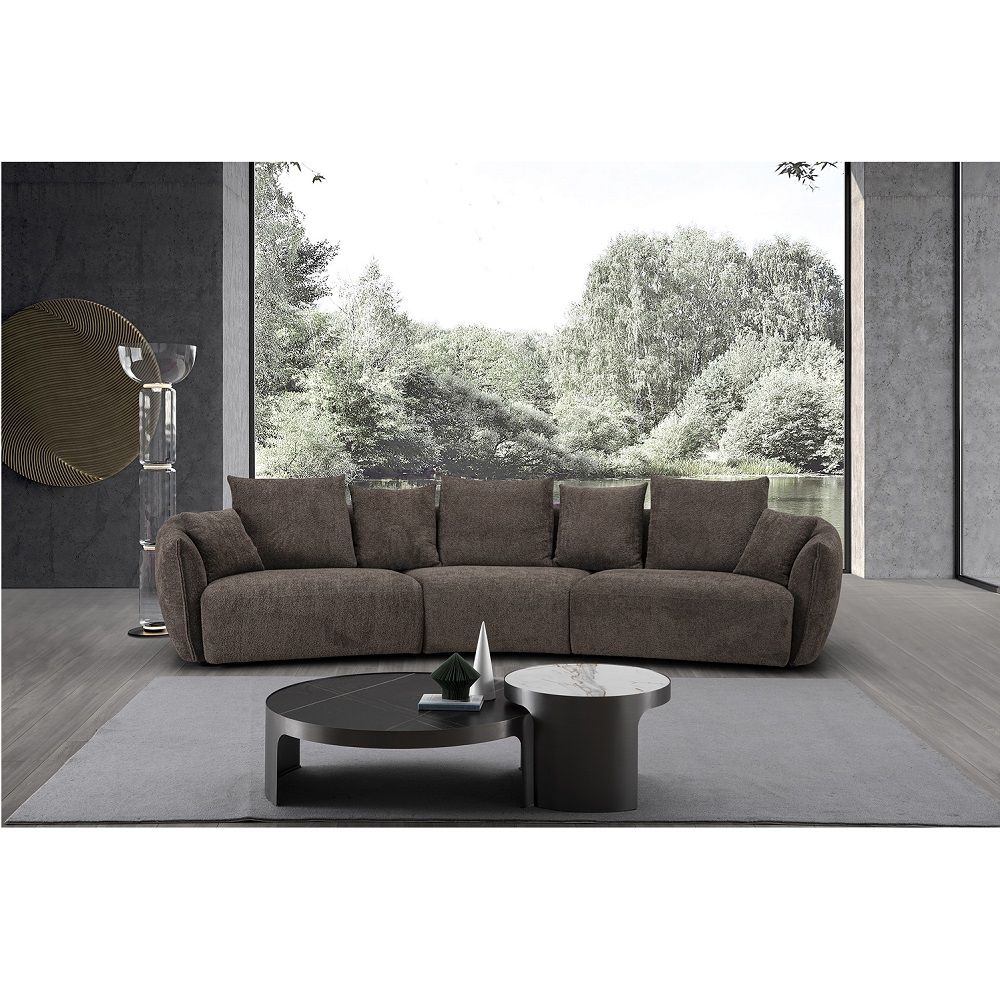 Bash - Sofa With 7 Pillows - Dark Brown - Tony's Home Furnishings