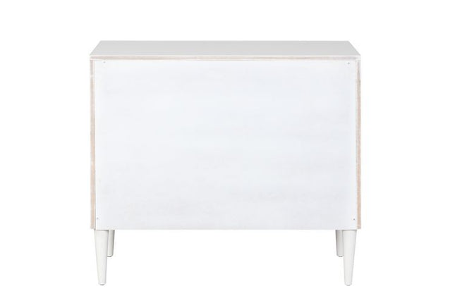 Dubni - Accent Table - White & Black Finish ACME 