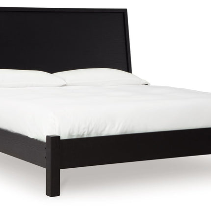 Danziar - Panel Bed With Low Footboard - Tony's Home Furnishings