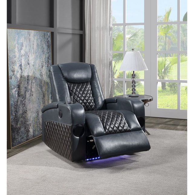 Alair - Power Motion Recliner With Bluetooth, Wireless Charger & Cupholder - Tony's Home Furnishings