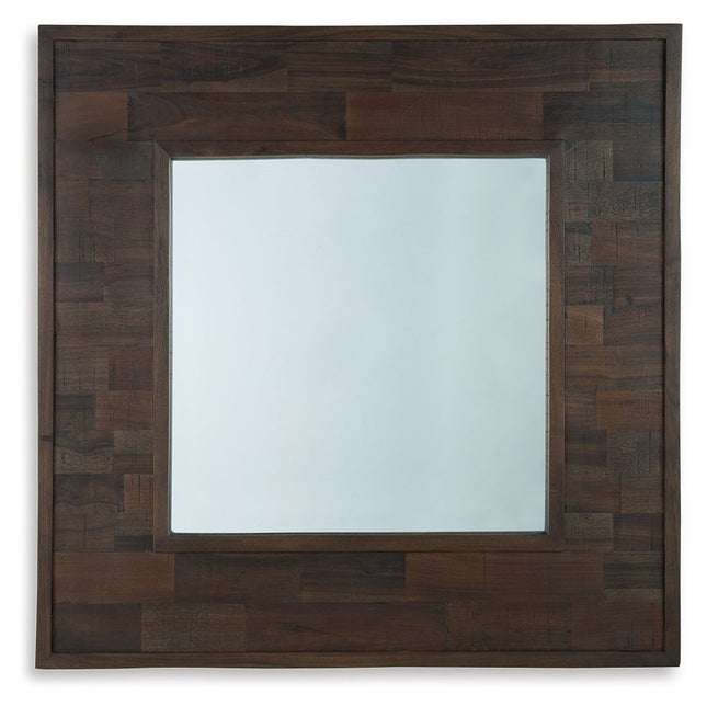 Hensington - Brown - Accent Mirror Signature Design by Ashley® 