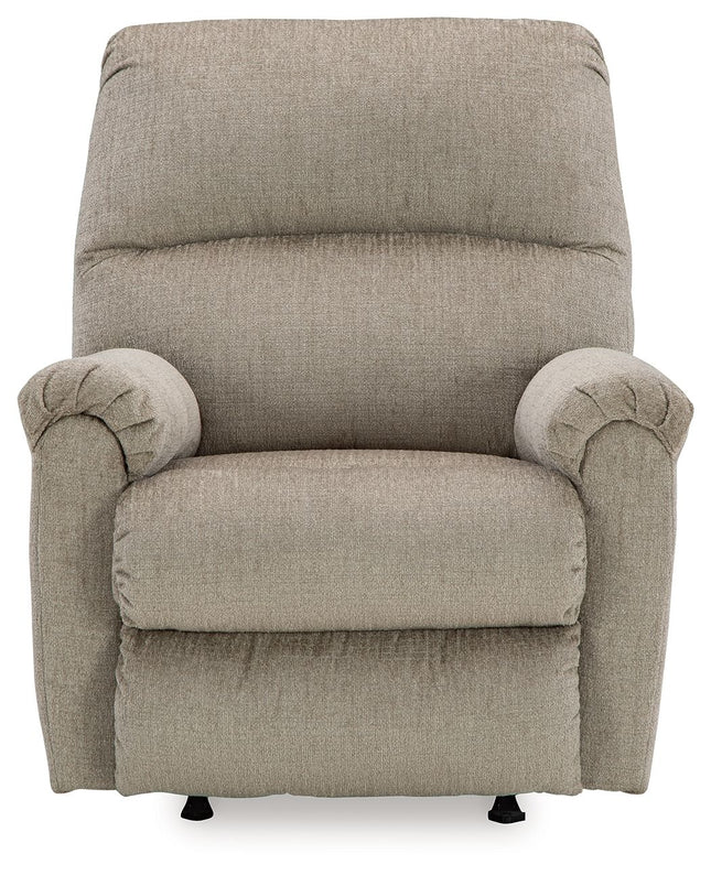 Stonemeade - Taupe - Rocker Recliner - Fabric Signature Design by Ashley® 