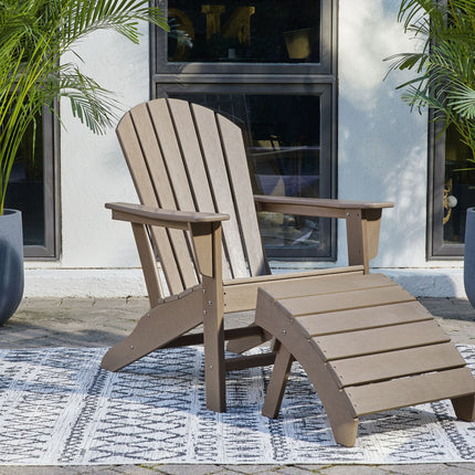 Sundown Treasure - 2 Pc. - Adirondack Chair And Ottoman Signature Design by Ashley® 