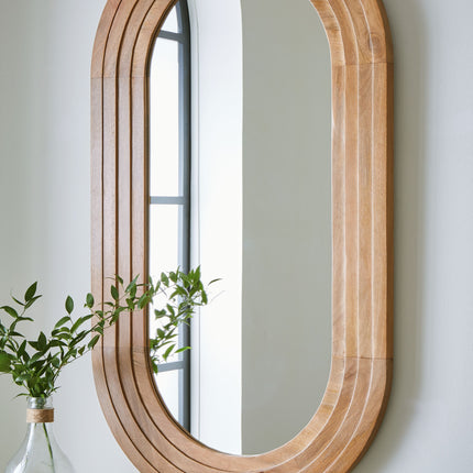 Daverly - Brown - Accent Mirror Signature Design by Ashley® 