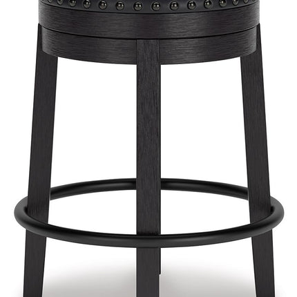 Valebeck - Upholstered Swivel Stool Signature Design by Ashley® 