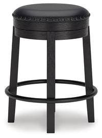 Valebeck - Upholstered Swivel Stool Signature Design by Ashley® 
