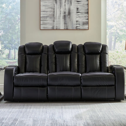 Caveman Den - Midnight - Power Reclining Sofa With Adj Headrest Signature Design by Ashley® 