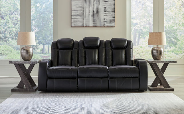 Caveman Den - Midnight - Power Reclining Sofa With Adj Headrest Signature Design by Ashley® 