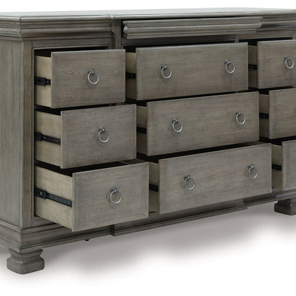 Lexorne - Gray - Dresser Signature Design by Ashley® 