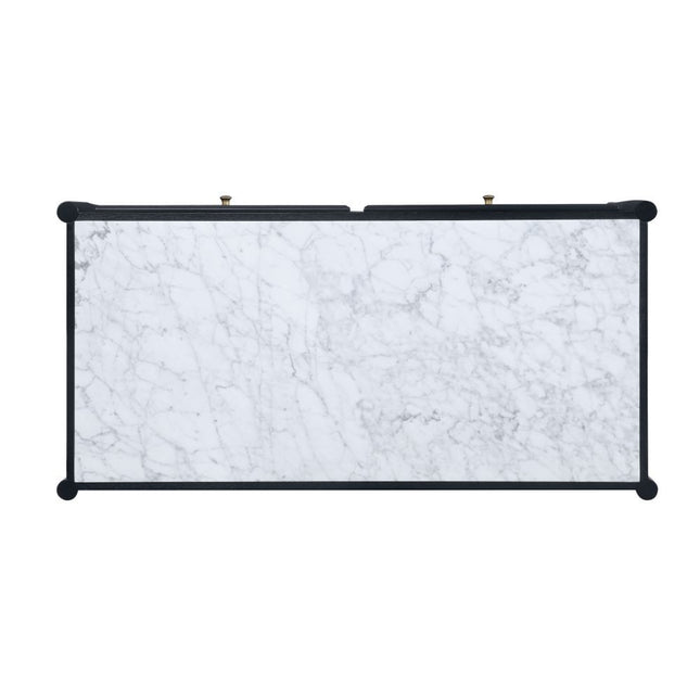 Atalia - Coffee Table - Marble & Black ACME 