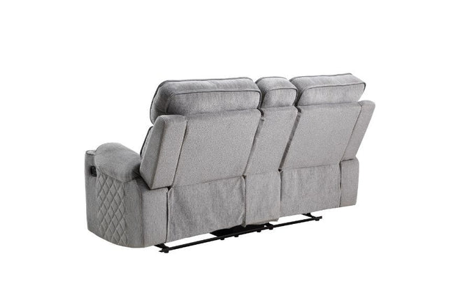 Aulada - Motion Loveseat w/Console and USB Port ACME 