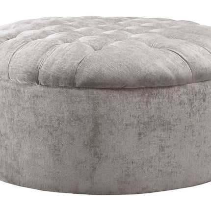 Carnaby - Linen - Oversized Accent Ottoman Ashley Furniture 