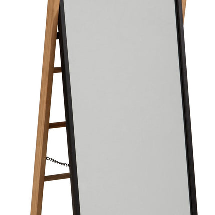 Bronick - Black / Brown - Floor Mirror - Tony's Home Furnishings