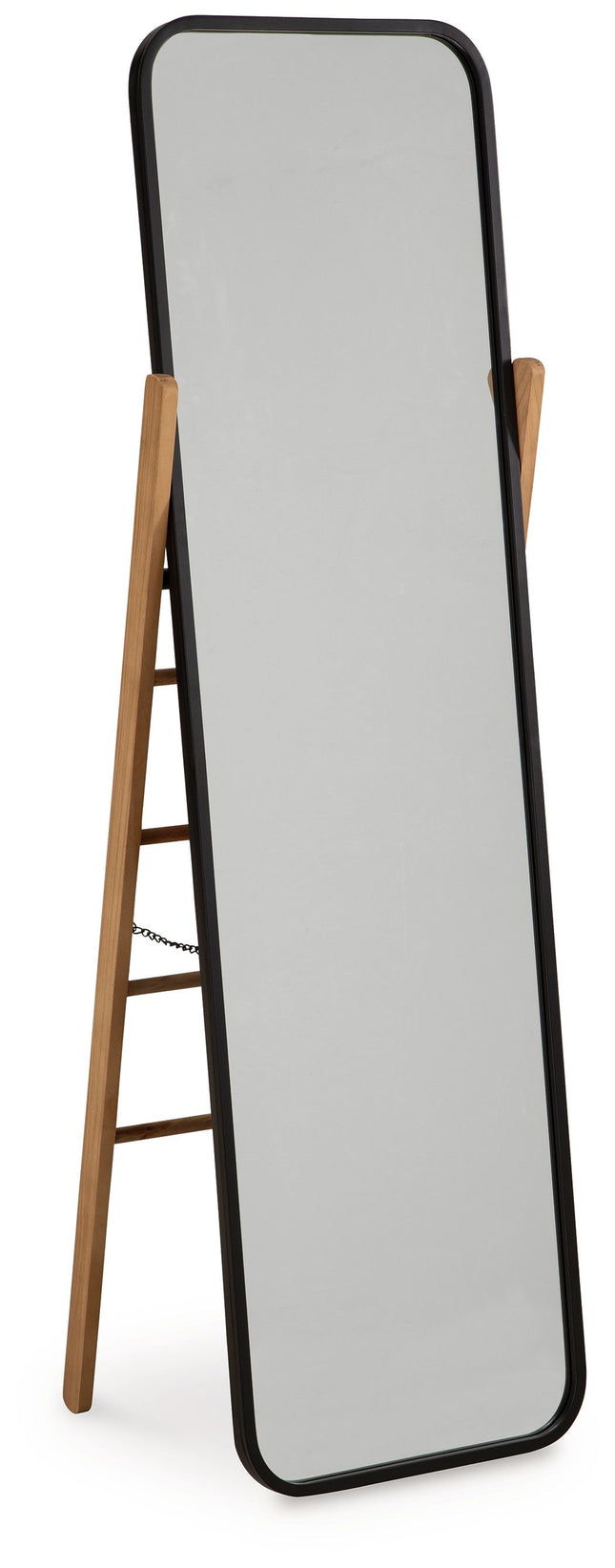 Bronick - Black / Brown - Floor Mirror - Tony's Home Furnishings