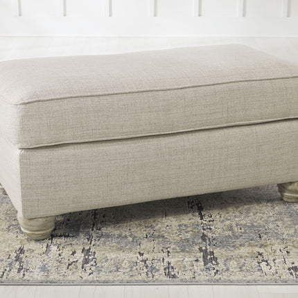 Traemore - Linen - Ottoman Ashley Furniture 