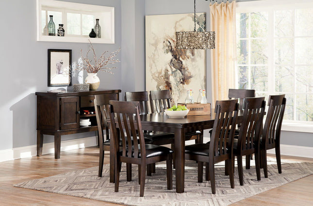 Haddigan - Dining Table With Side Chairs Signature Design by Ashley® 