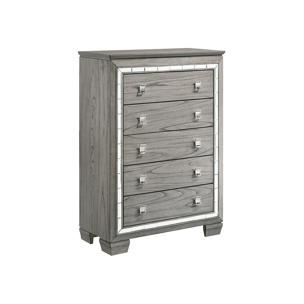 Antares - Chest - Light Gray Oak - Tony's Home Furnishings