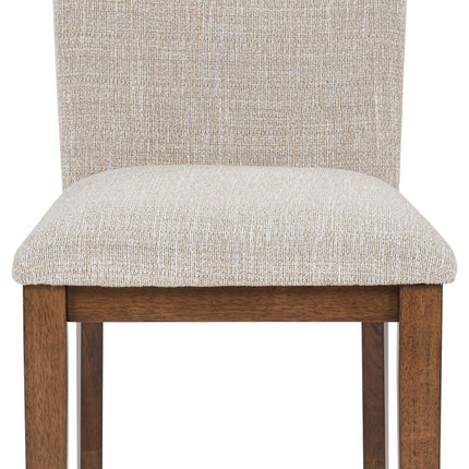 Kraeburn - Beige / Brown - Dining Upholstered Side Chair (Set of 2) Signature Design by Ashley® 