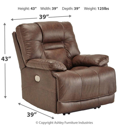 Wurstrow - Power Recliner Ashley Furniture 