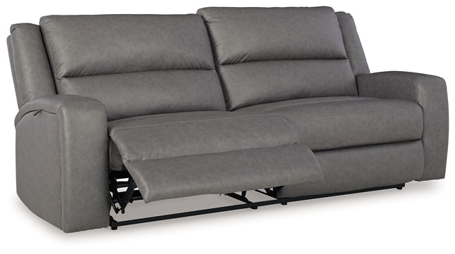 Brixworth - Slate - 2 Seat Reclining Sofa Benchcraft® 