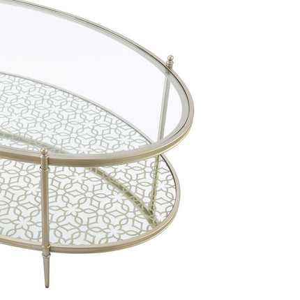 Zaba - Coffee Table - Pearl Silver - Tony's Home Furnishings