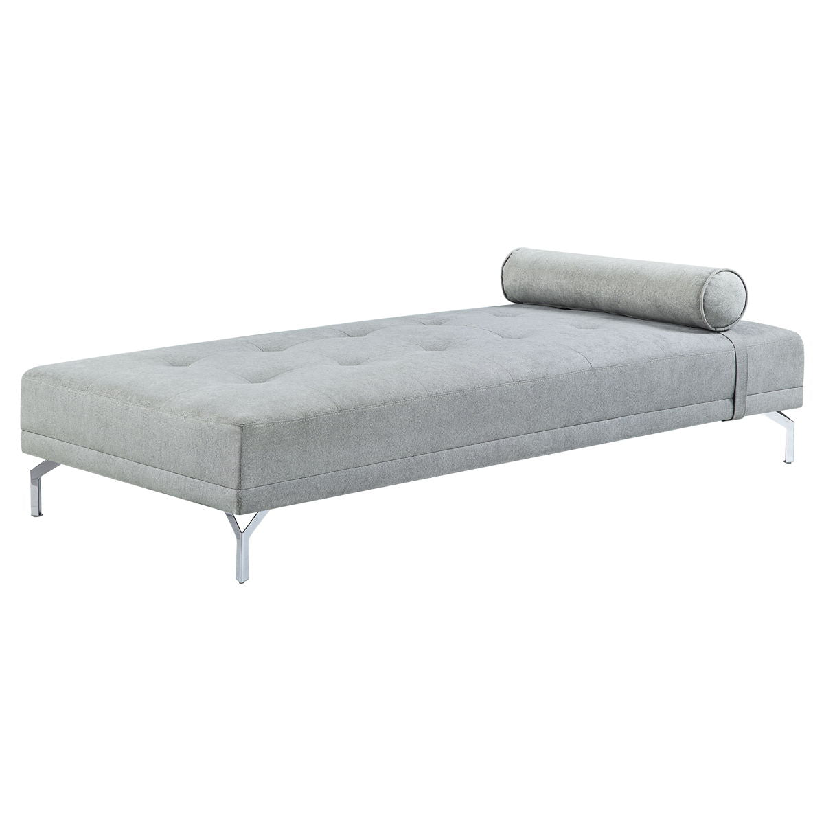 Quenti - Futon - Gray Melange Velvet ACME 