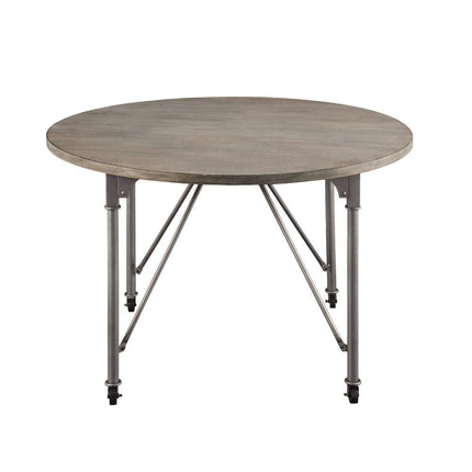 Jonquil - Dining Table - Gray Oak & Sandy Gray ACME 