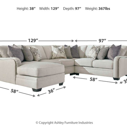 Dellara - Sectional Benchcraft® 