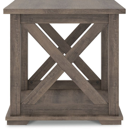 Arlenbry - Gray - Square End Table Ashley Furniture 