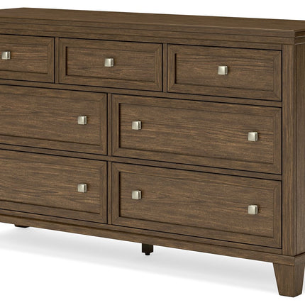 Shawbeck - Medium Brown - Dresser Benchcraft® 