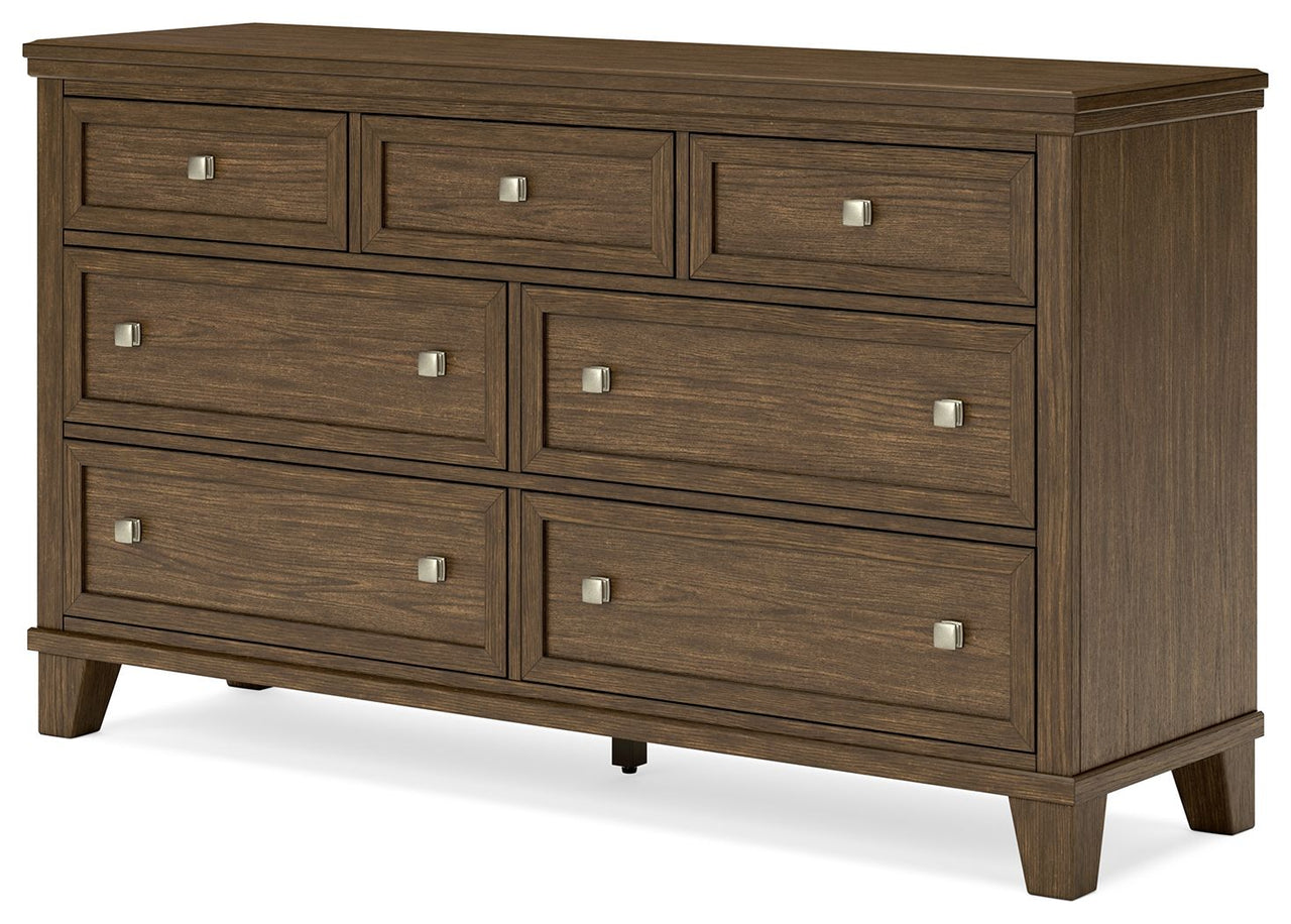 Shawbeck - Medium Brown - Dresser Benchcraft® 