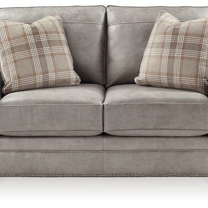 Olsberg - Steel - Loveseat Ashley Furniture 