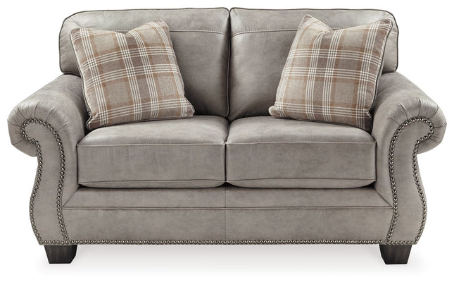 Olsberg - Steel - Loveseat Ashley Furniture 