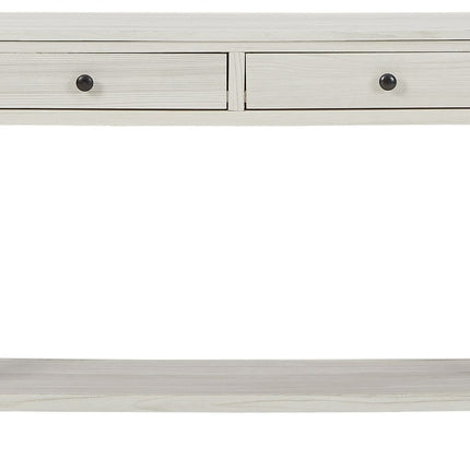 Bayflynn - Whitewash - Console Sofa Table With 2 Drawers Signature Design by Ashley® 