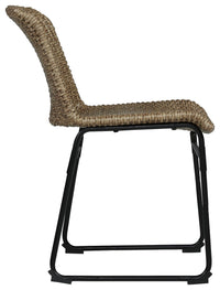 Thumbnail for Amaris - Brown / Black - Chair (Set of 2) Ashley Furniture 