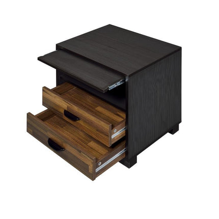 Milosh - Accent Table - Walnut & Espresso Finish ACME 