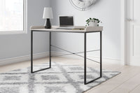 Thumbnail for Bayflynn - White / Black - Home Office Desk - Clean-lined