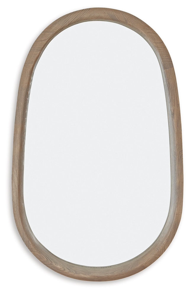 Aarilynn - Antique Brown - Accent Mirror - Tony's Home Furnishings