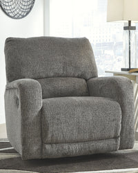 Wittlich - Slate - Swivel Glider Recliner Ashley Furniture 