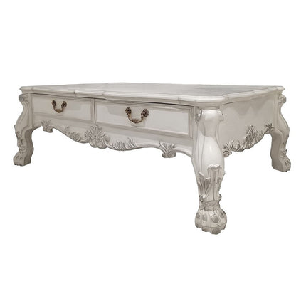 Dresden - Coffee Table - Bone White ACME 