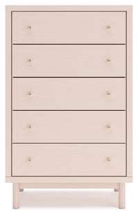 Thumbnail for Wistenpine - Blush - Five Drawer Chest - Tony's Home Furnishings