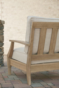 Thumbnail for Clare - Beige - Lounge Chair W/Cushion - Tony's Home Furnishings