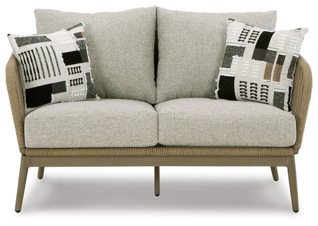 Swiss Valley - Beige - Loveseat W/Cushion Signature Design by Ashley® 