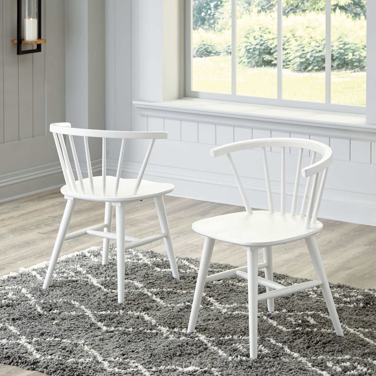 Grannen - White - Dining Room Side Chair (Set of 2) - Tony's Home Furnishings