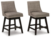 Tallenger - Swivel Barstool (Set of 2) Signature Design by Ashley® 
