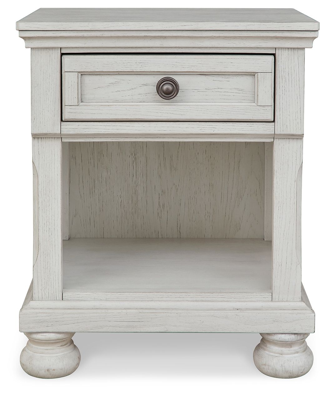 Robbinsdale - Antique White - One Drawer Night Stand - Tony's Home Furnishings