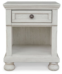 Thumbnail for Robbinsdale - Antique White - One Drawer Night Stand - Tony's Home Furnishings