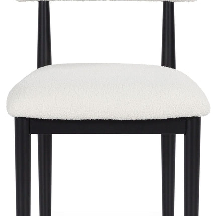 Xandrum - White / Black - Dining Upholstered Side Chair (Set of 2) Signature Design by Ashley® 