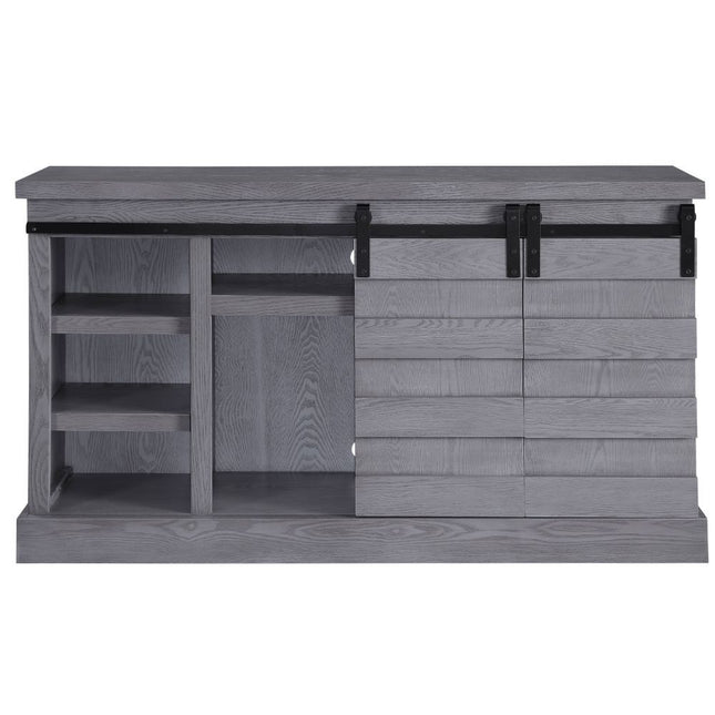 Amrita - TV Stand - Gray Oak ACME 